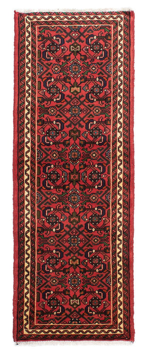 Loper Perzisch Tapijt - Nomadisch - 195 x 68 cm - donkerrood