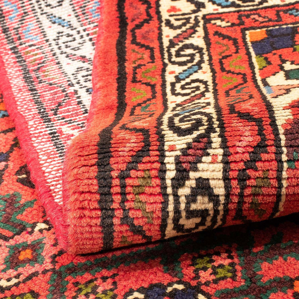 Perzisch Tapijt - Nomadisch - 146 x 100 cm - rood