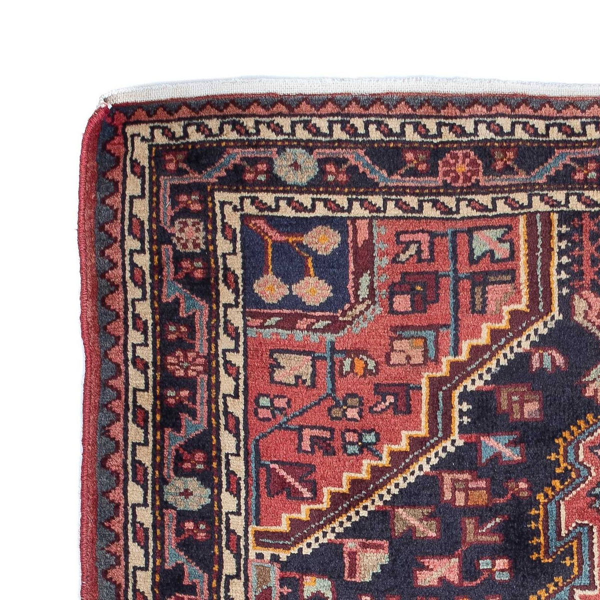 Perzisch Tapijt - Nomadisch - 157 x 104 cm - donkerblauw