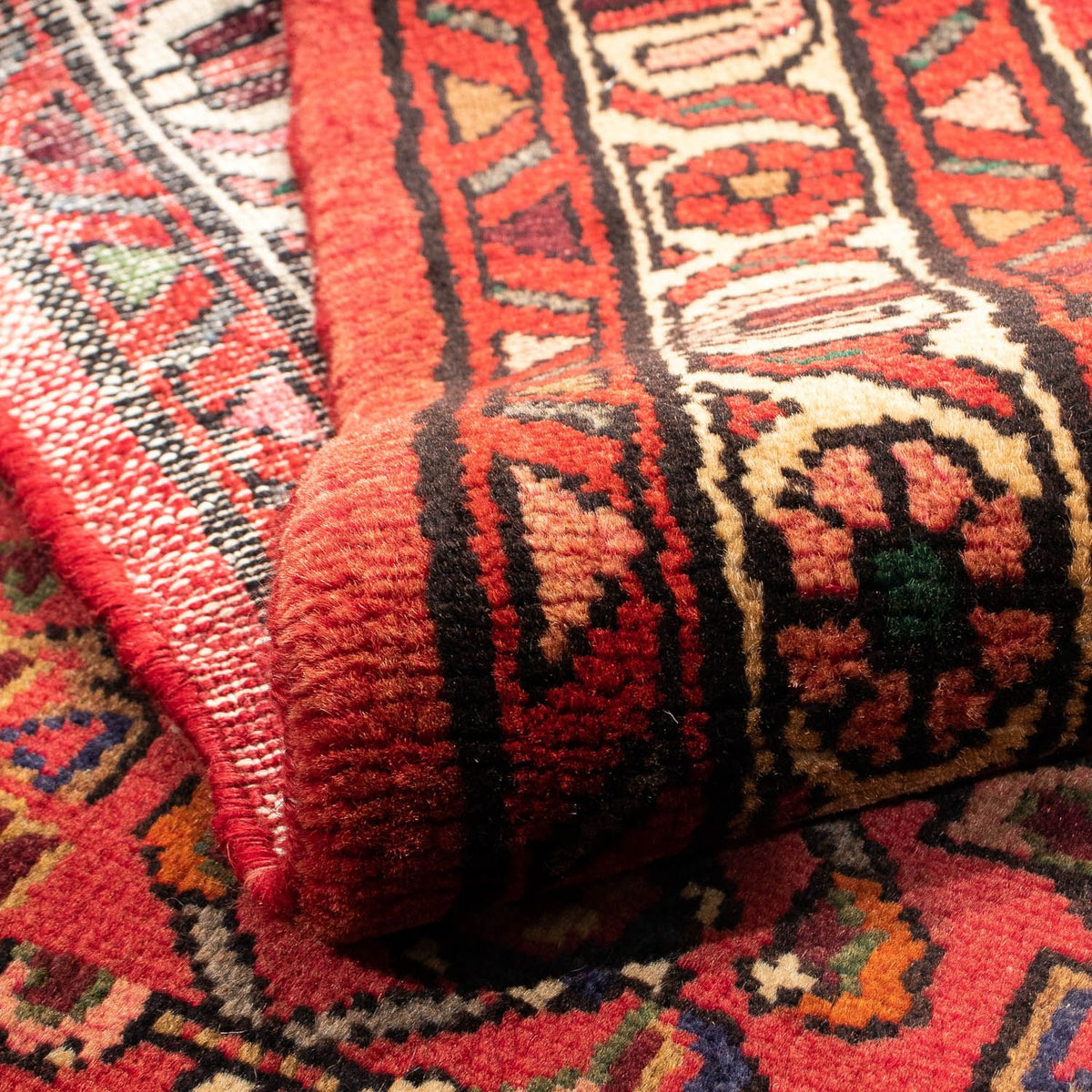 Perzisch Tapijt - Nomadisch - 150 x 108 cm - donkerrood