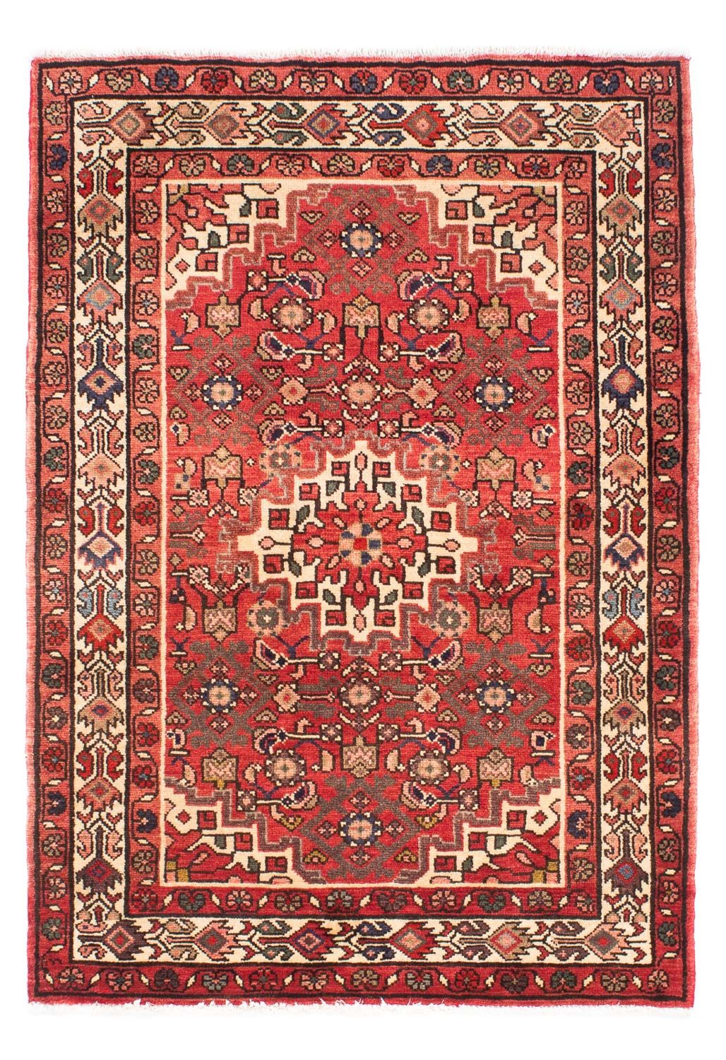Perzisch Tapijt - Nomadisch - 155 x 110 cm - rood