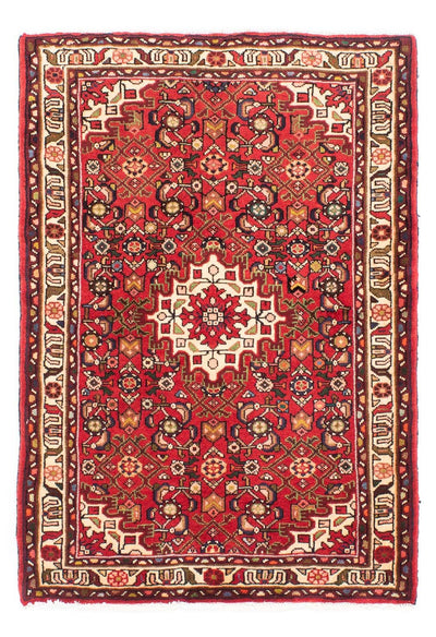 Hosseinabad Tapijt 105x144cm - Perzisch tapijt - rood