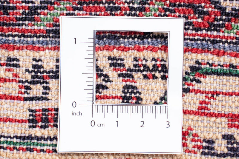 Perzisch Tapijt - Nomadisch - 142 x 104 cm - donkerrood