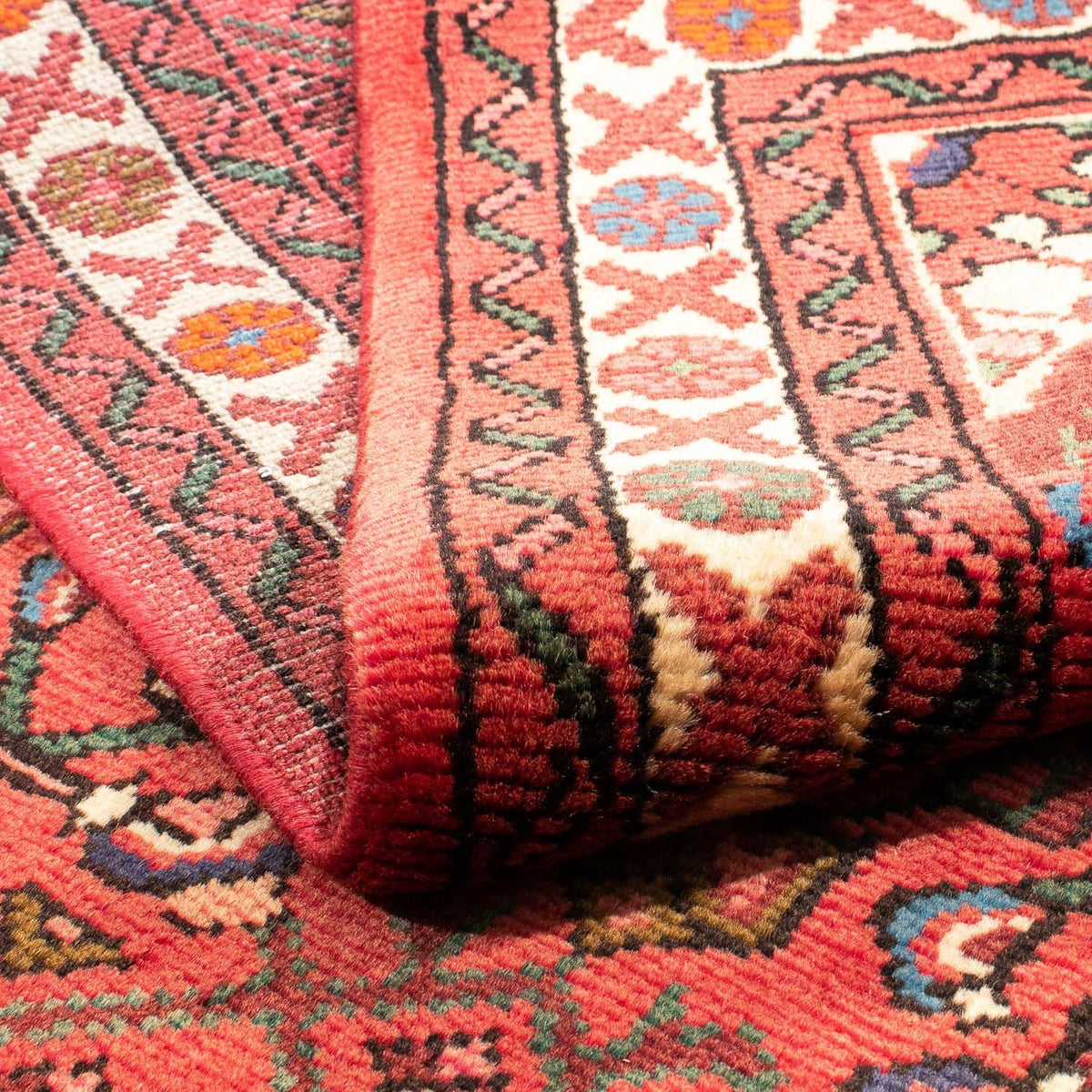 Perzisch Tapijt - Nomadisch - 140 x 106 cm - rood