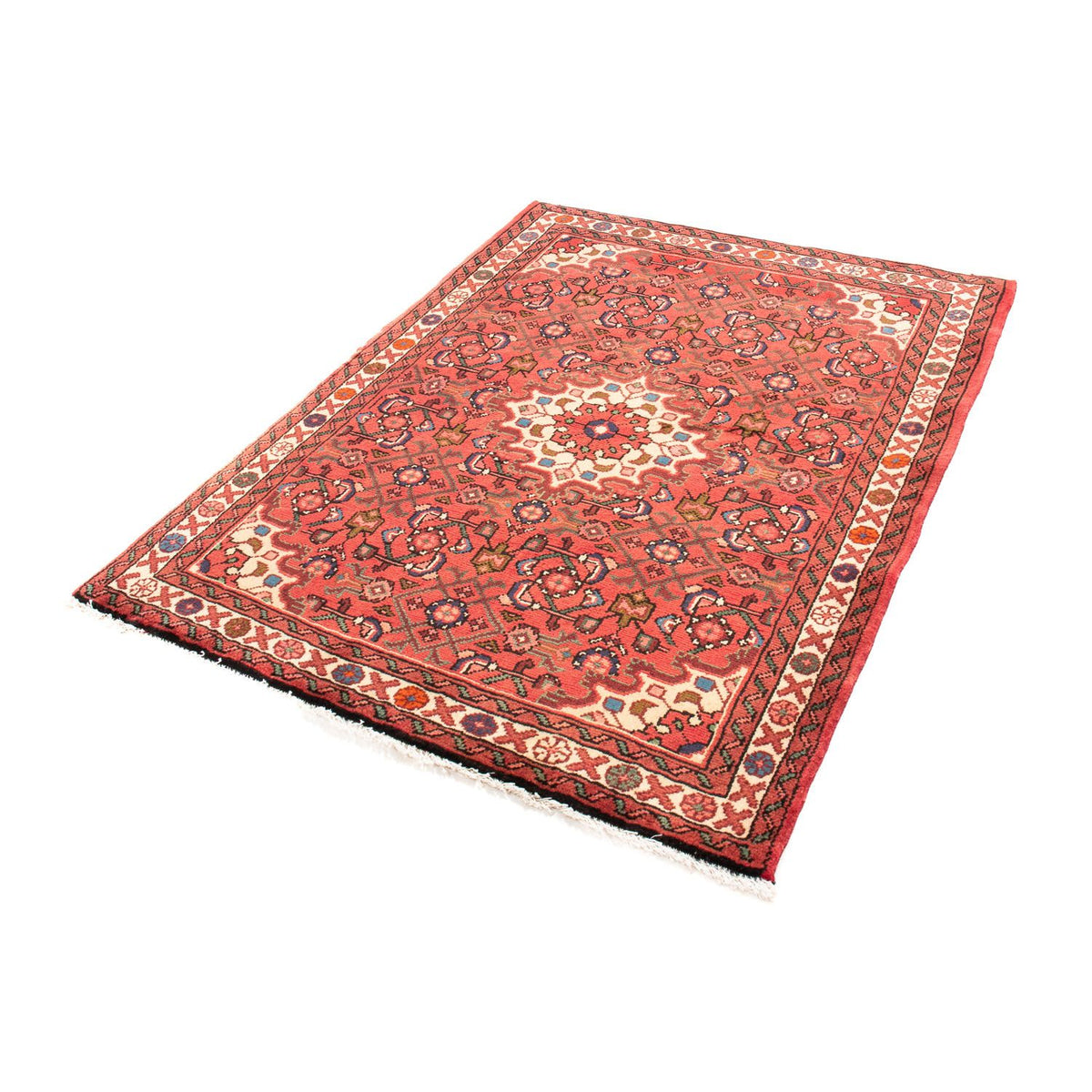 Perzisch Tapijt - Nomadisch - 140 x 106 cm - rood
