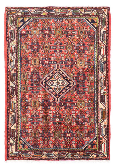 Hosseinabad Tapijt 105x146cm - Perzisch tapijt - rood