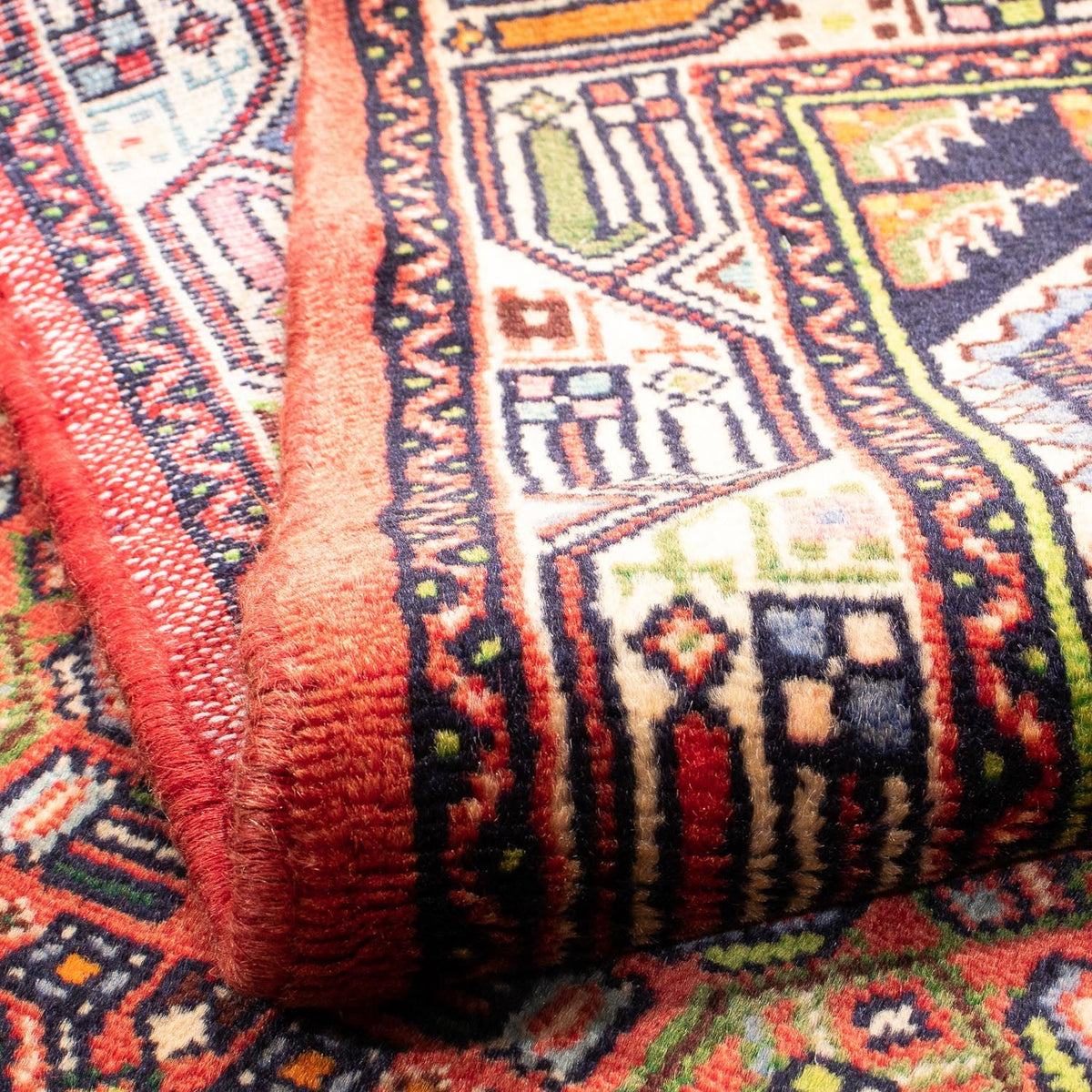 Perzisch Tapijt - Nomadisch - 146 x 105 cm - rood