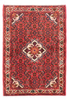Hosseinabad Tapijt 105x155cm - Perzisch tapijt - Rechthoekig / Rood / 105 x 155 cm Rechthoekig