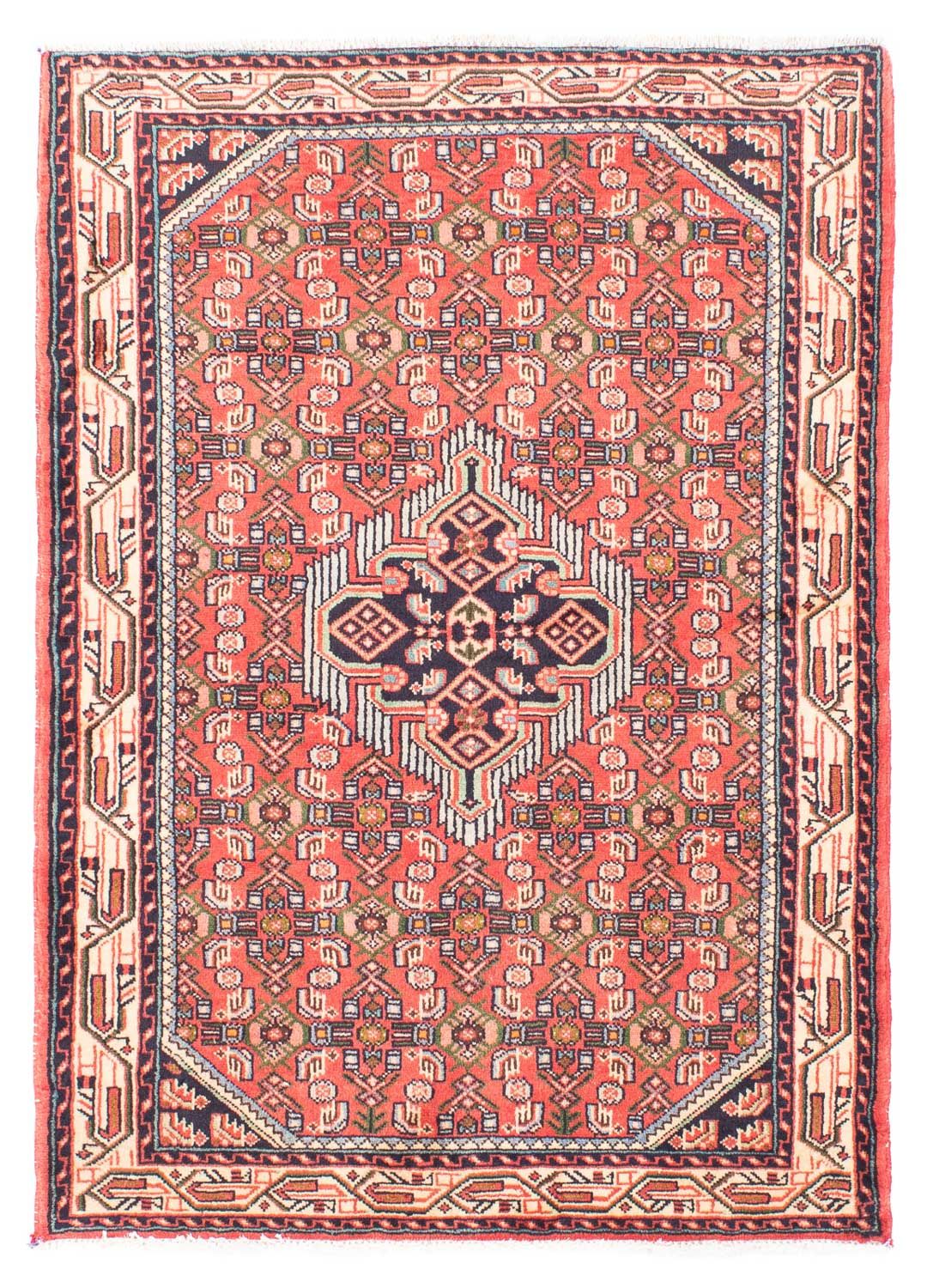 Perzisch Tapijt - Nomadisch - 145 x 105 cm - rood