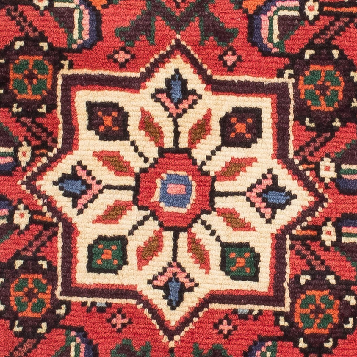 Loper Perzisch Tapijt - Nomadisch - 200 x 73 cm - donkerrood