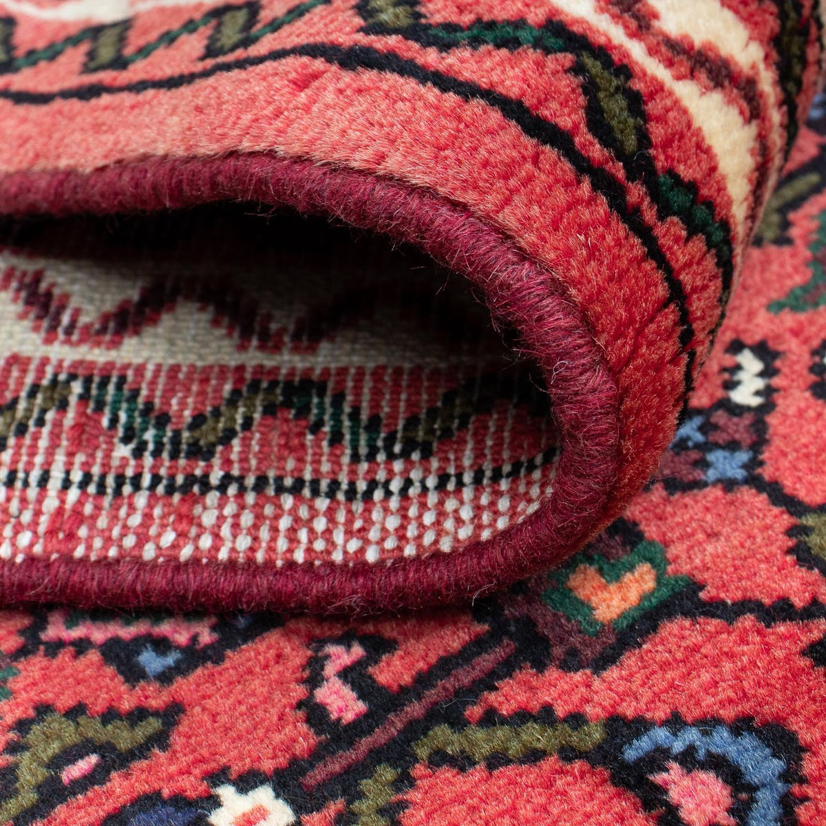 Loper Perzisch Tapijt - Nomadisch - 193 x 70 cm - donkerrood