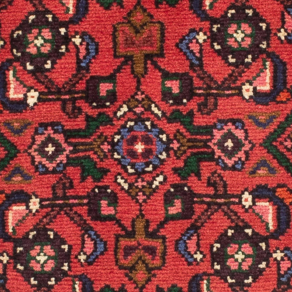 Loper Perzisch Tapijt - Nomadisch - 195 x 68 cm - donkerrood