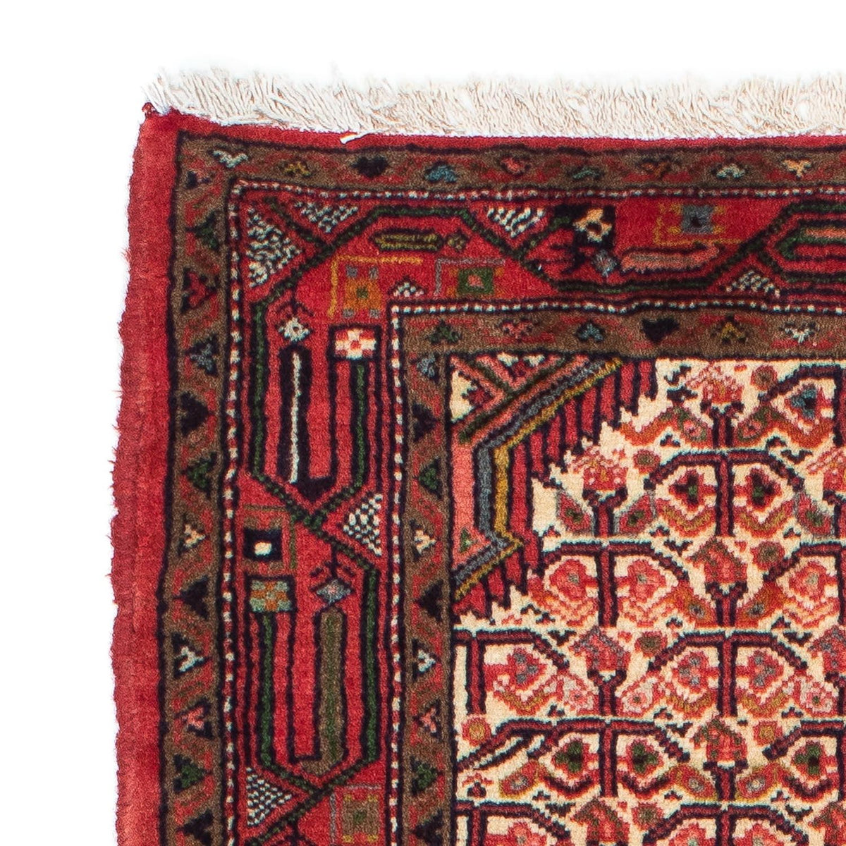 Loper Perzisch Tapijt - Nomadisch - 195 x 76 cm - donkerrood