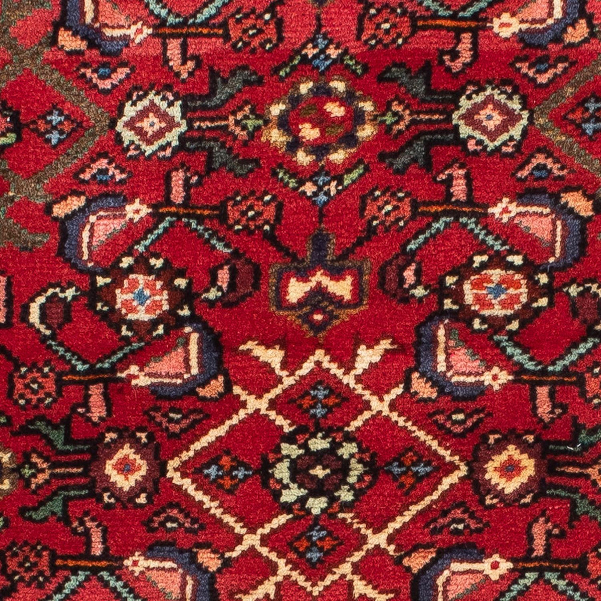 Loper Perzisch Tapijt - Nomadisch - 200 x 78 cm - donkerrood