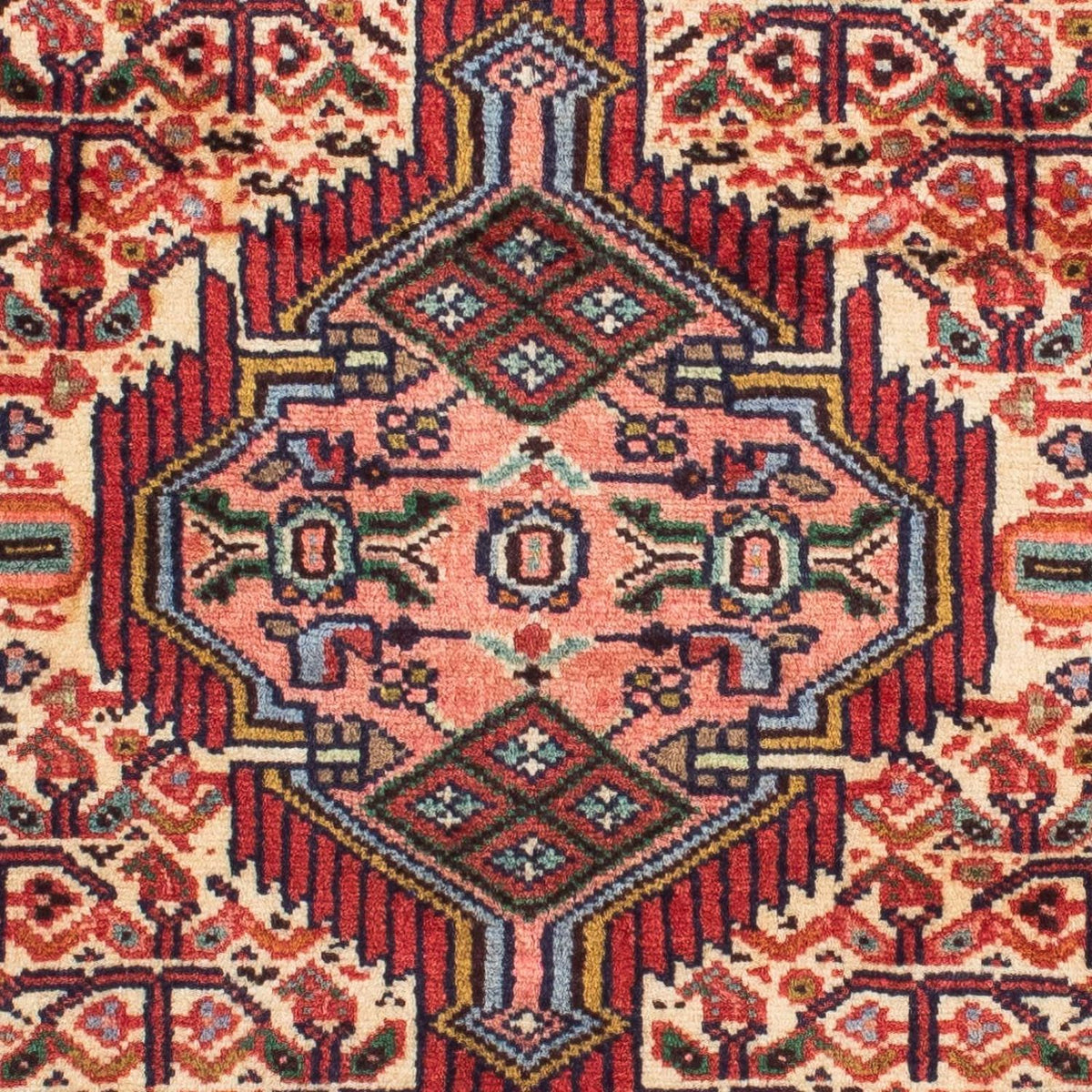 Loper Perzisch Tapijt - Nomadisch - 207 x 86 cm - licht rood