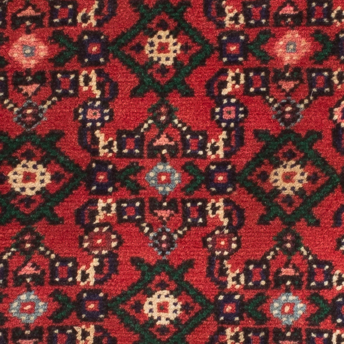 Loper Perzisch Tapijt - Nomadisch - 196 x 70 cm - donkerrood