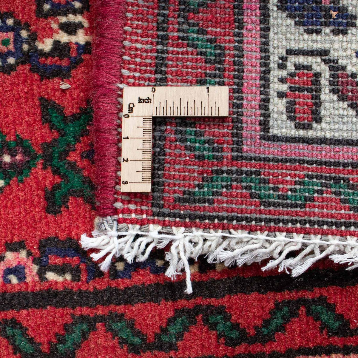 Loper Perzisch Tapijt - Nomadisch - 196 x 70 cm - donkerrood