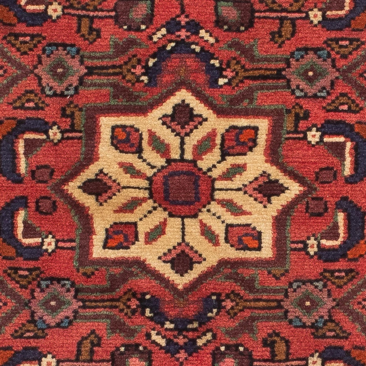 Loper Perzisch Tapijt - Nomadisch - 192 x 70 cm - donkerrood