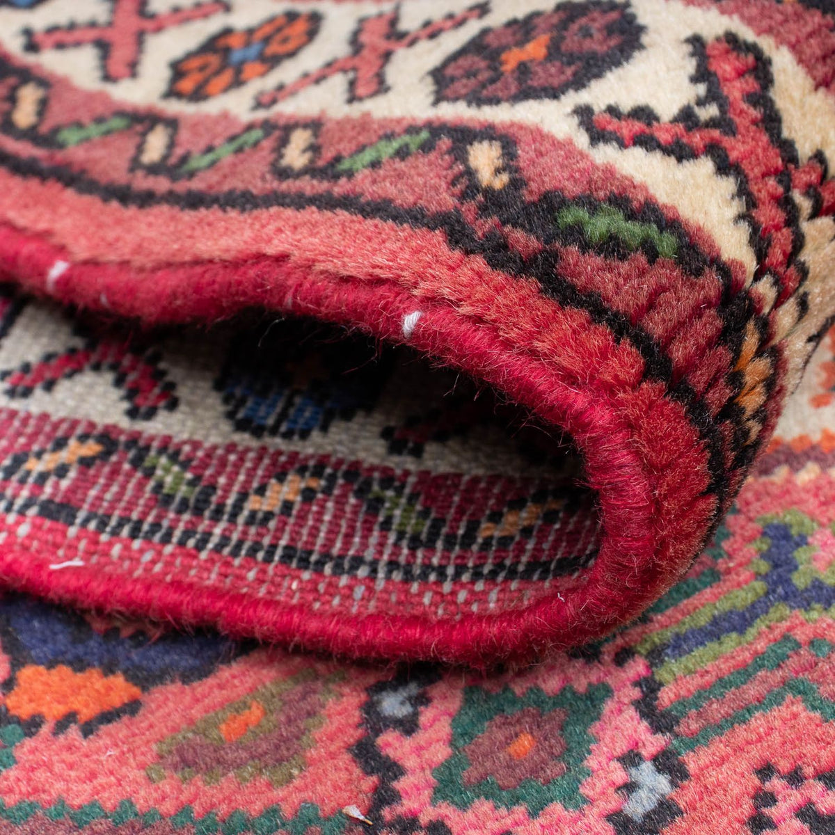 Loper Perzisch Tapijt - Nomadisch - 210 x 73 cm - donkerrood