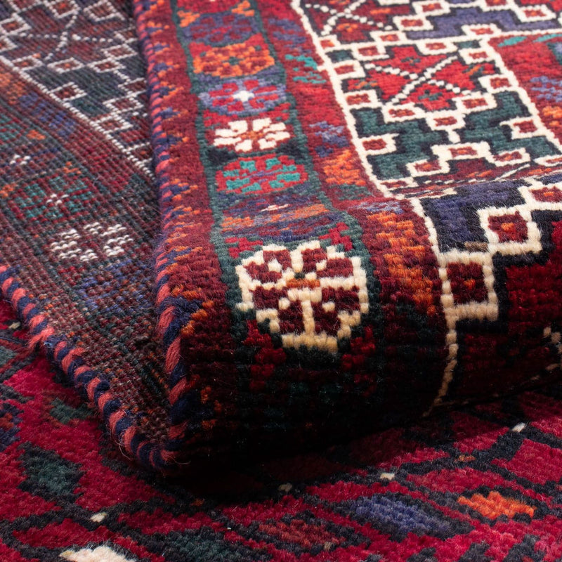 Perzisch Tapijt - Nomadisch - 300 x 208 cm - donkerrood