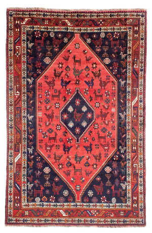 Perzisch Tapijt - Nomadisch - 300 x 200 cm - rood