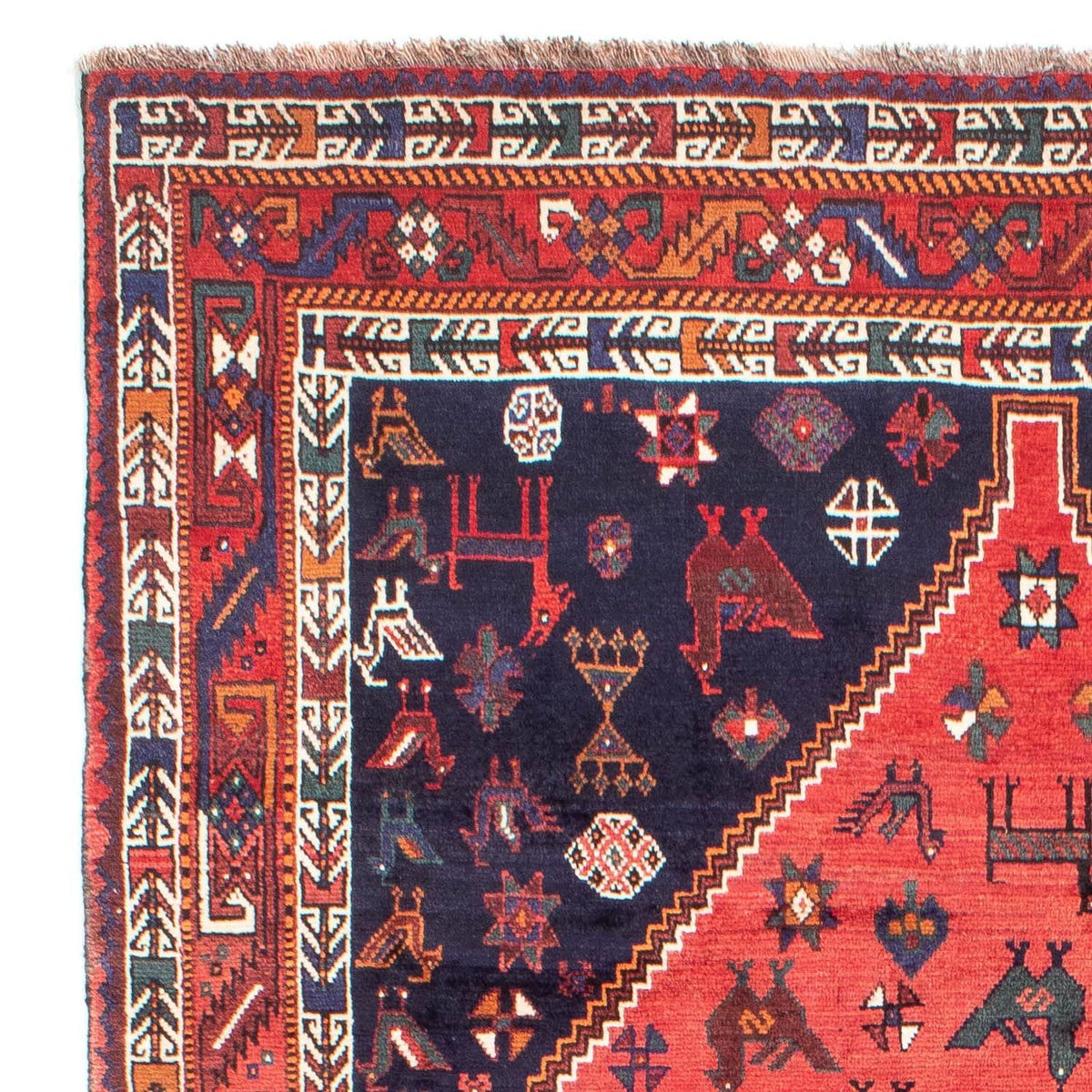 Perzisch Tapijt - Nomadisch - 300 x 200 cm - rood