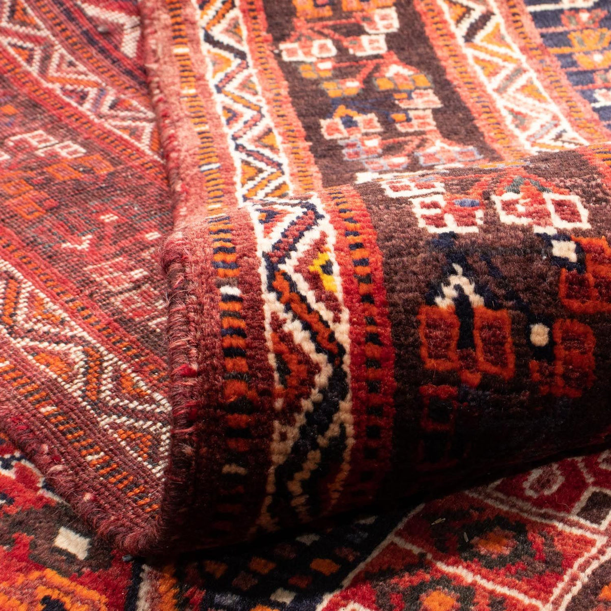 Perzisch Tapijt - Nomadisch - 260 x 193 cm - rood