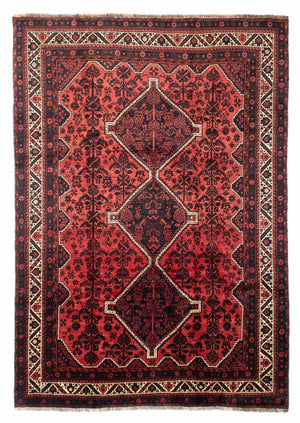 Perzisch Tapijt - Nomadisch - 300 x 207 cm - rood