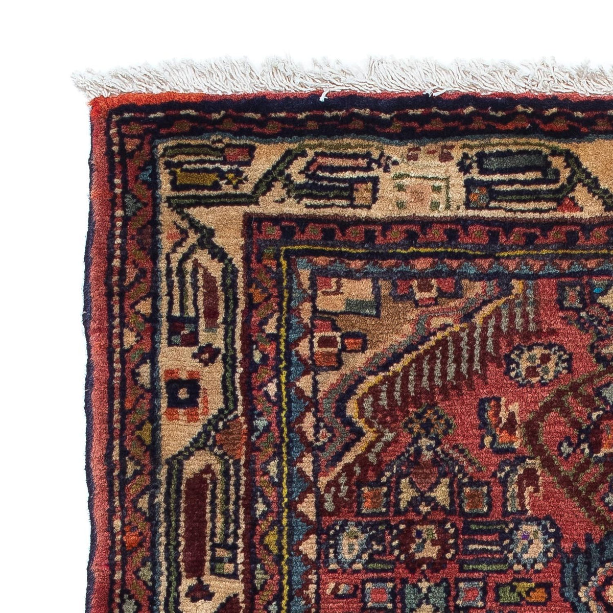 Perzisch Tapijt - Nomadisch - 110 x 76 cm - licht rood