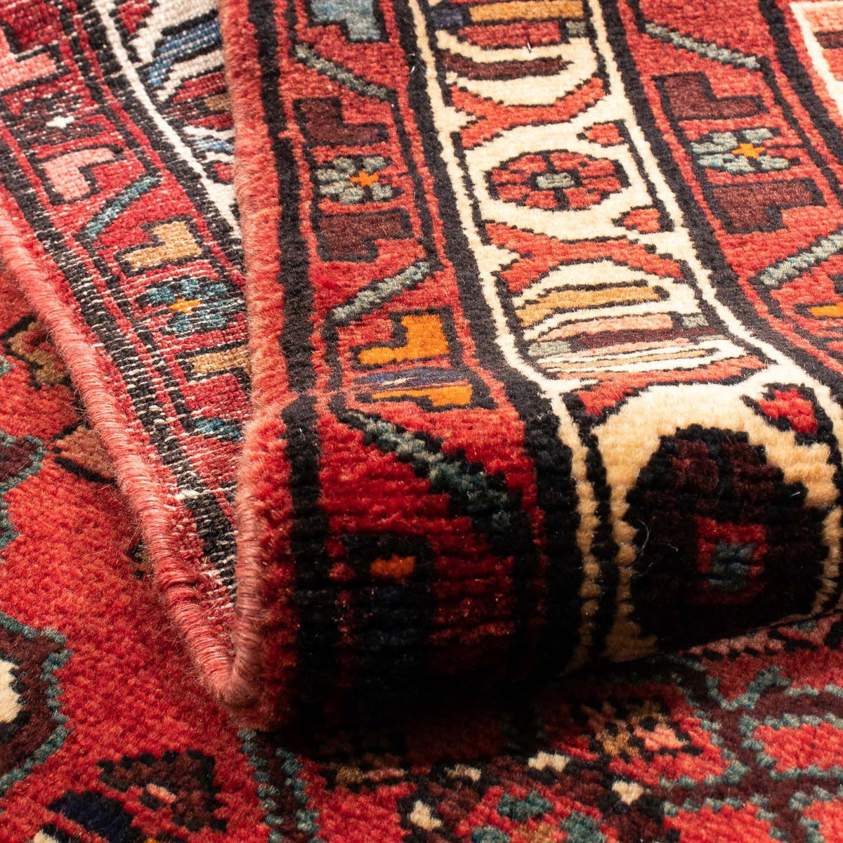 Perzisch Tapijt - Nomadisch - 162 x 110 cm - donkerrood