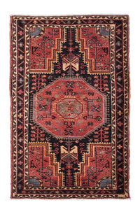 Perzisch Tapijt - Nomadisch - 135 x 90 cm - donkerblauw