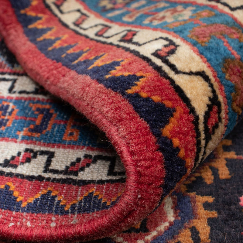 Perzisch Tapijt - Nomadisch - 127 x 95 cm - donkerblauw