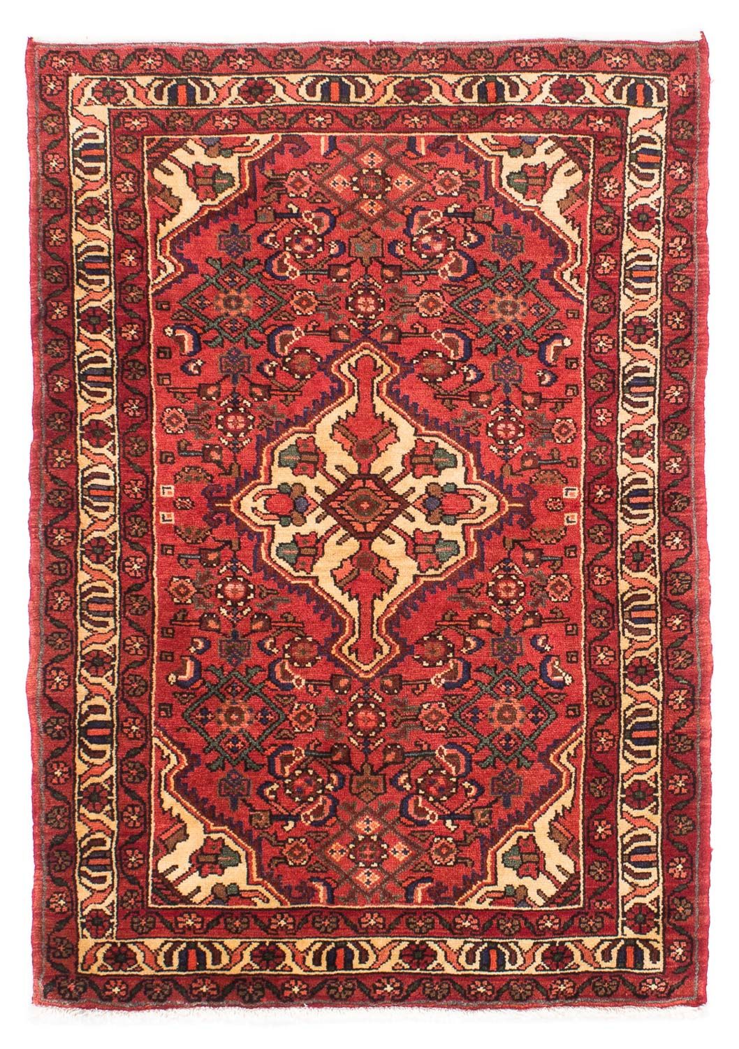 Perzisch Tapijt - Nomadisch - 155 x 100 cm - rood