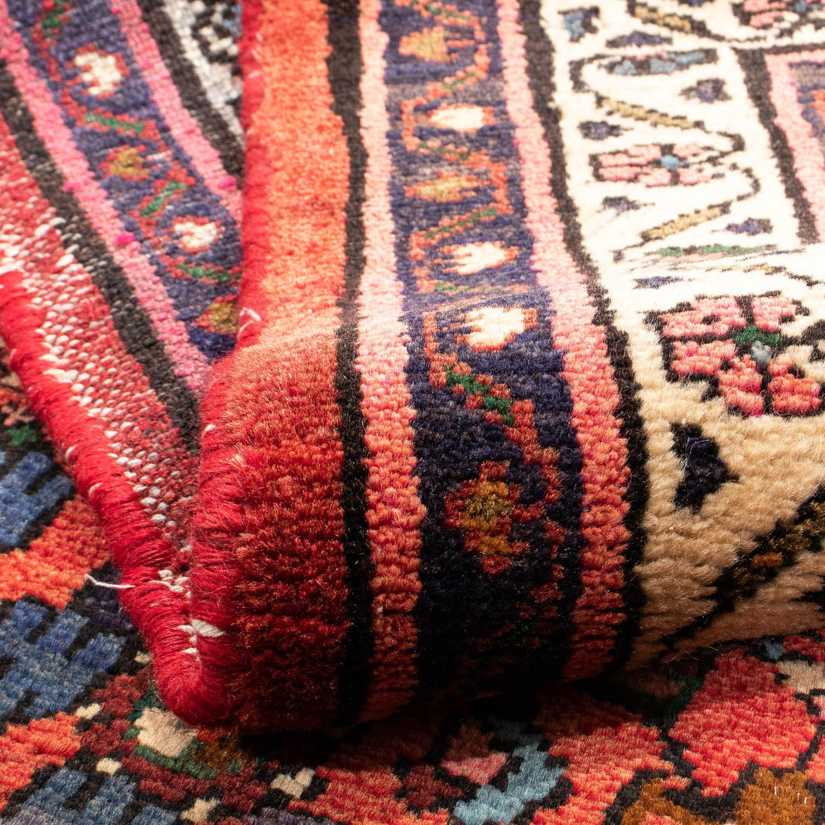 Perzisch Tapijt - Nomadisch - 157 x 110 cm - rood