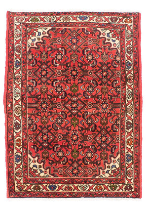 Perzisch Tapijt - Nomadisch - 140 x 103 cm - rood