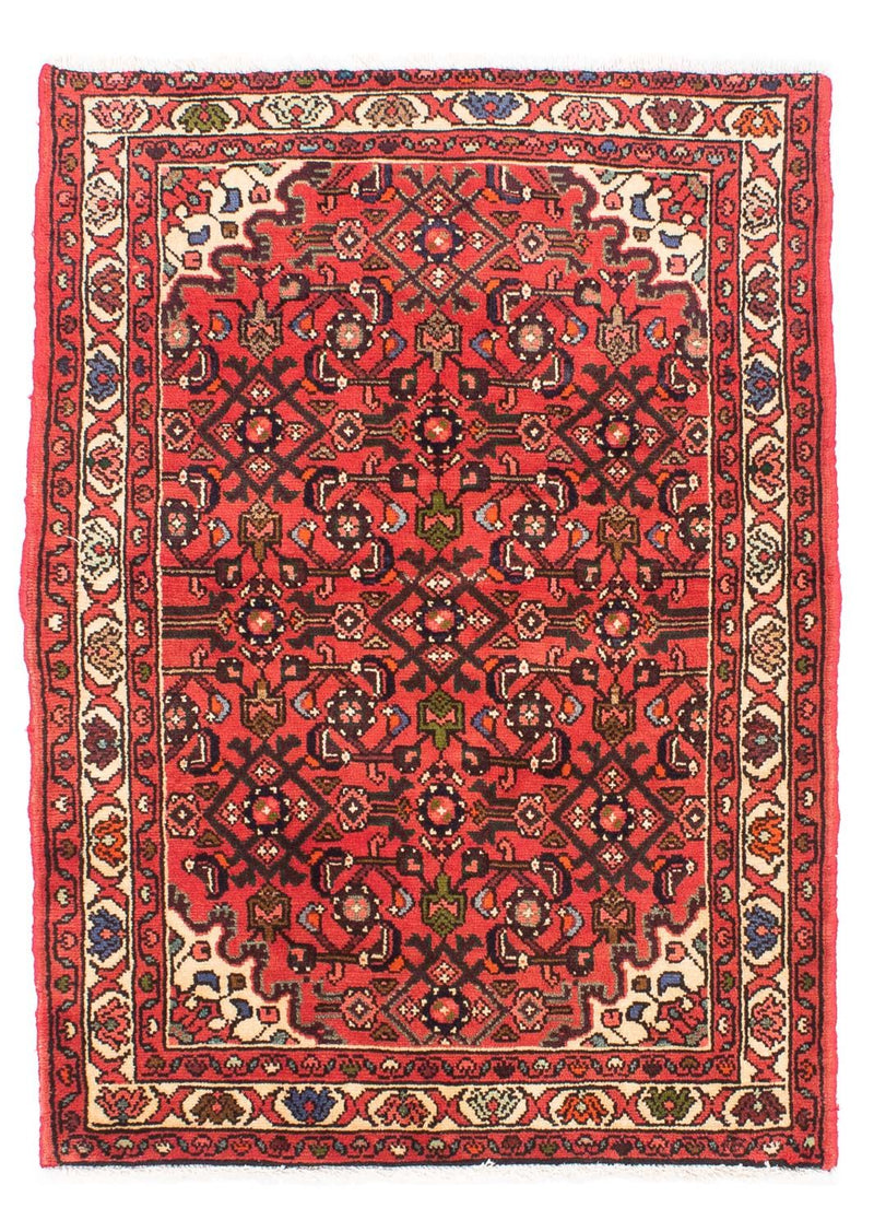 Perzisch Tapijt - Nomadisch - 140 x 103 cm - rood
