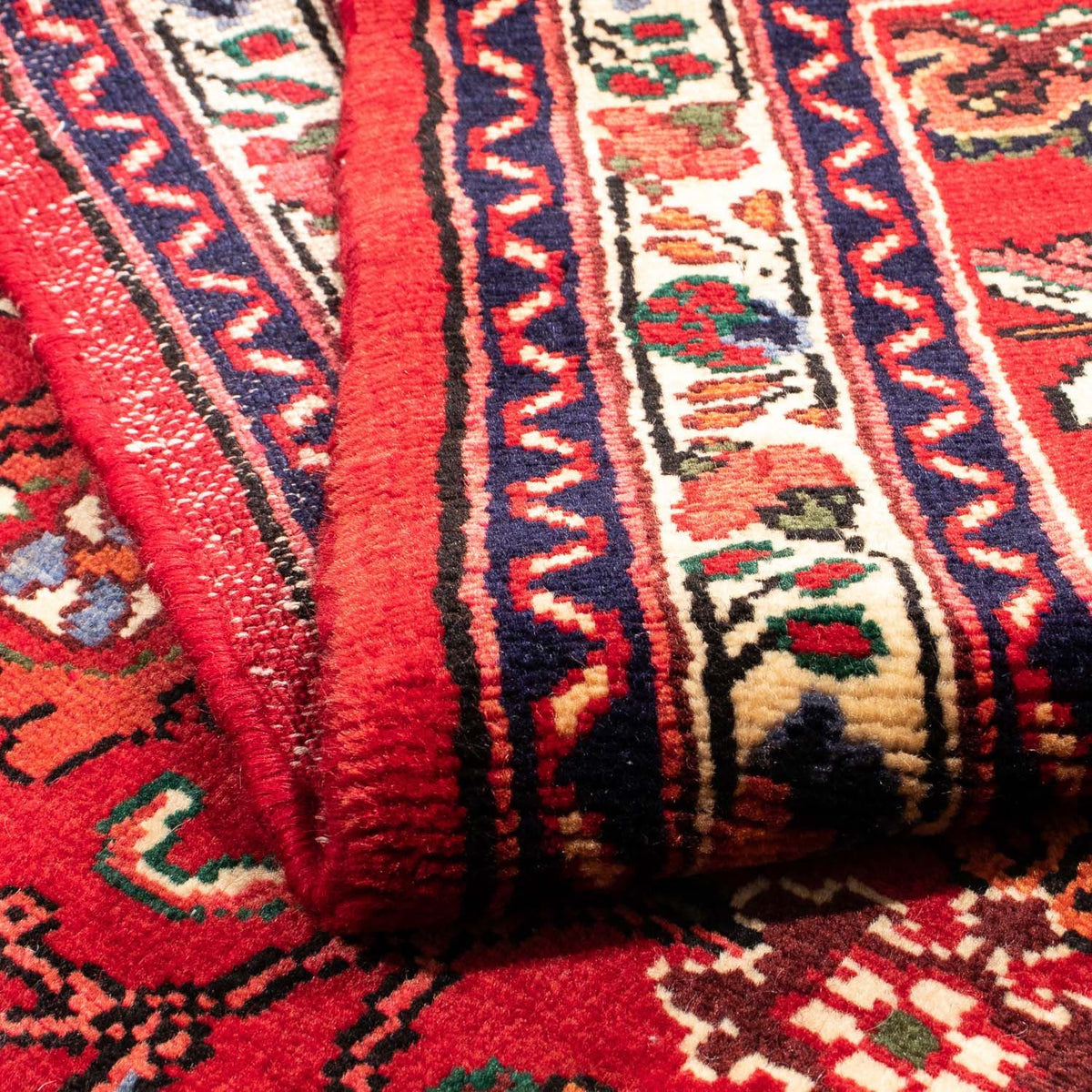 Perzisch Tapijt - Nomadisch - 160 x 112 cm - donkerrood