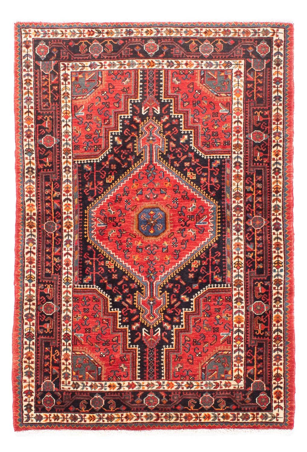 Perzisch Tapijt - Nomadisch - 160 x 115 cm - rood