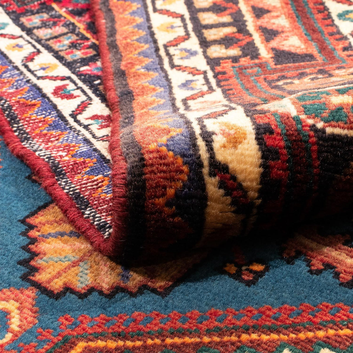 Perzisch Tapijt - Nomadisch - 163 x 107 cm - donkerrood