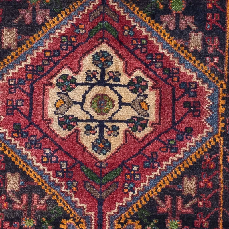 Perzisch Tapijt - Nomadisch - 136 x 85 cm - donkerblauw