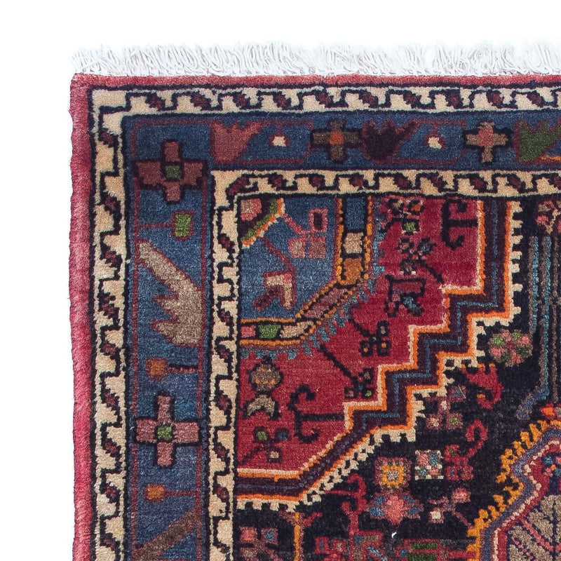 Perzisch Tapijt - Nomadisch - 136 x 85 cm - donkerblauw