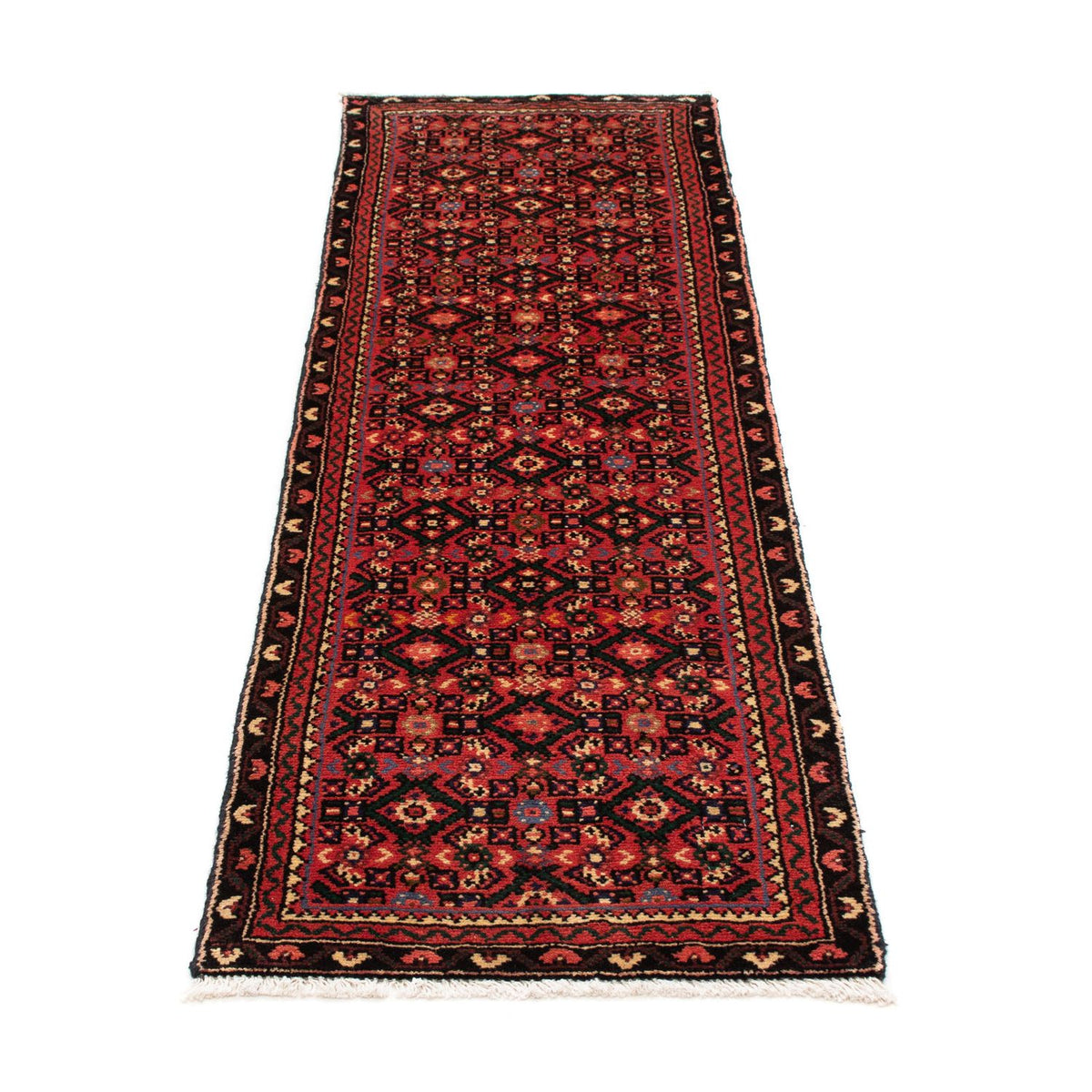 Loper Perzisch Tapijt - Nomadisch - 187 x 65 cm - donkerrood