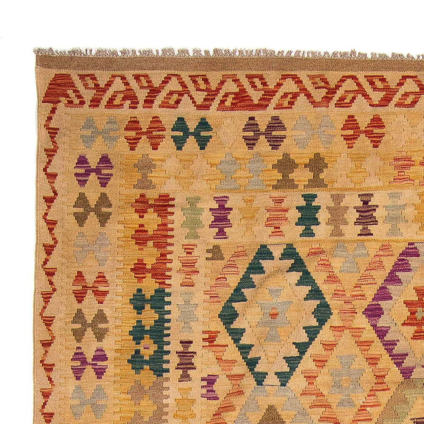 Kilim Maimana Tapijt 295x196cm - Wollen tapijt