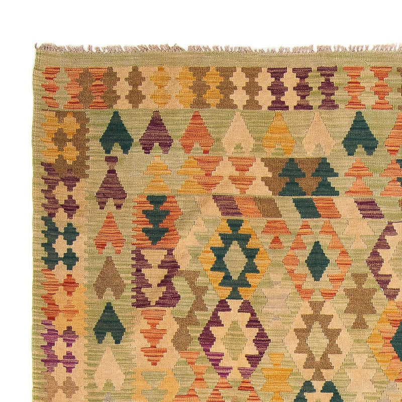 Kelim tapijt - Splash - 287 x 199 cm - beige