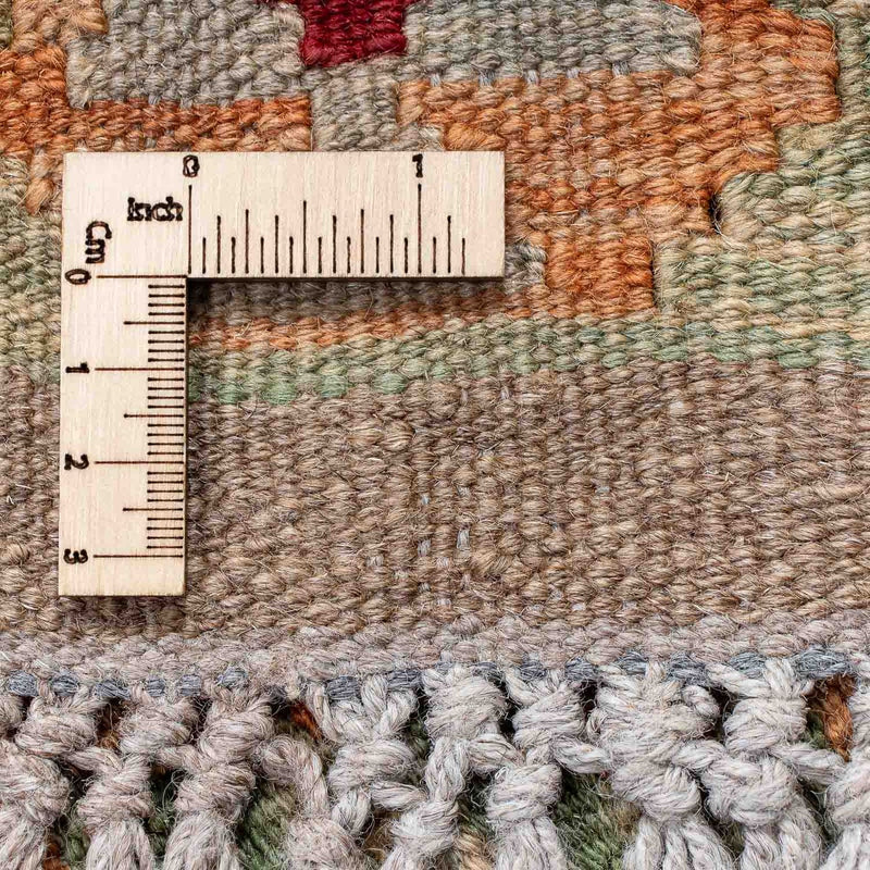 Loper Kelim tapijt - Splash - 194 x 63 cm - veelkleurig