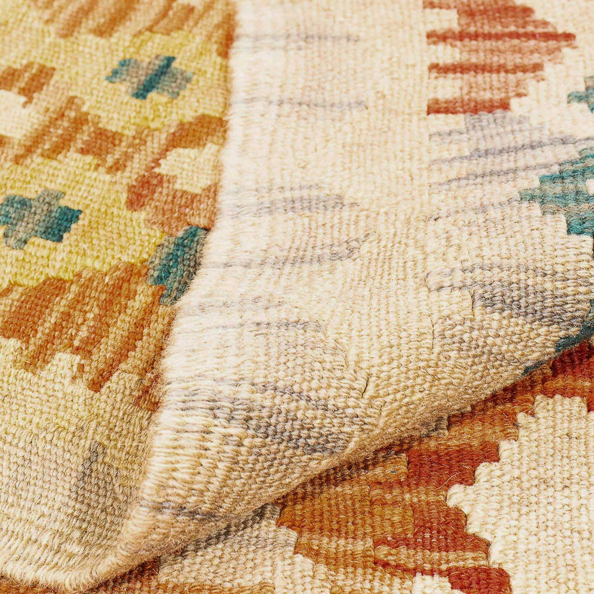 Kelim tapijt - Splash - 299 x 203 cm - veelkleurig