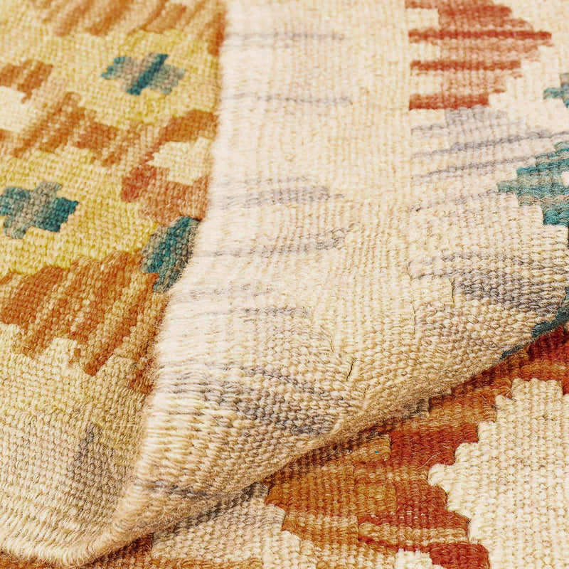 Kelim tapijt - Splash - 299 x 203 cm - veelkleurig