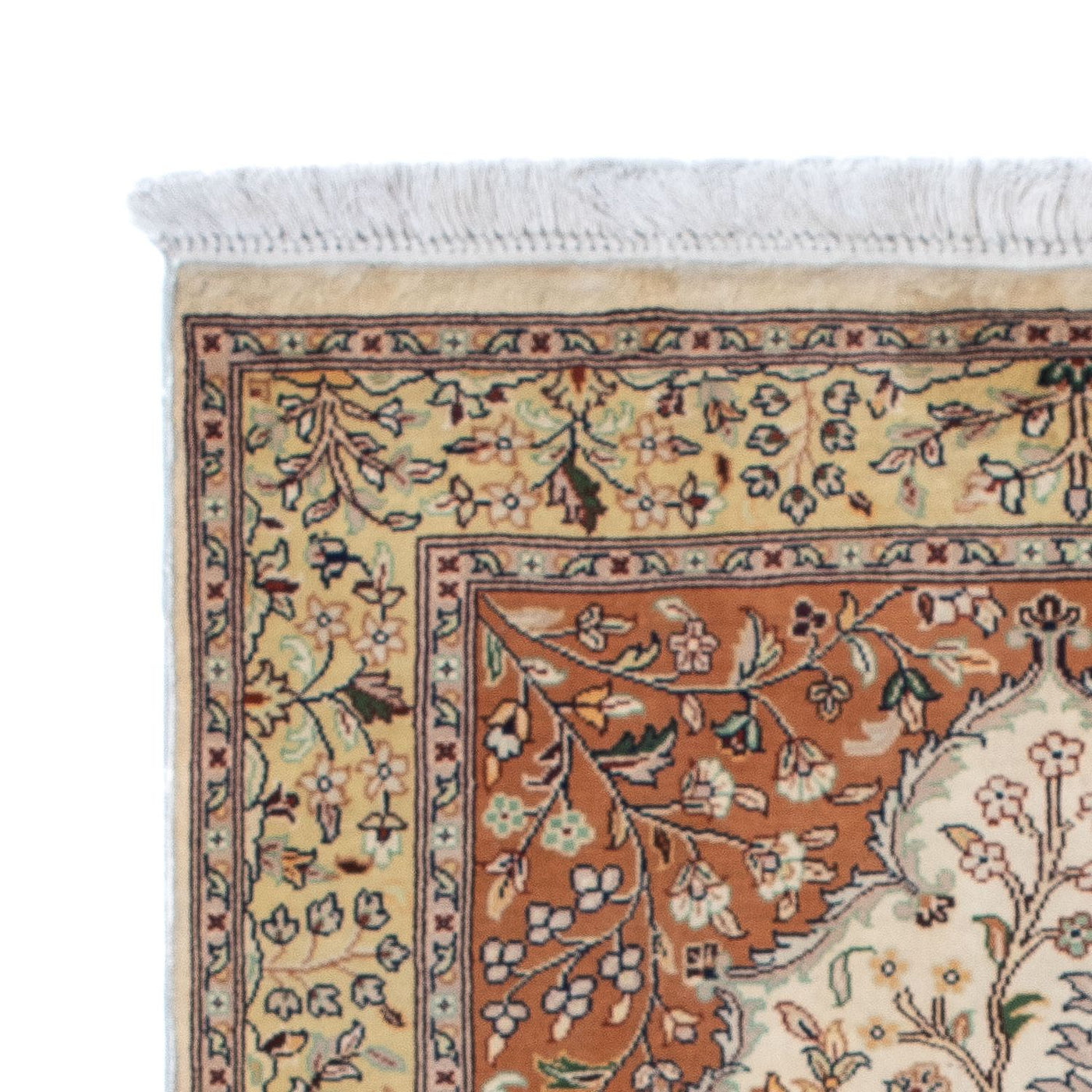Kasjmir zijde Tapijt 124x76cm - Oosters Tapijt