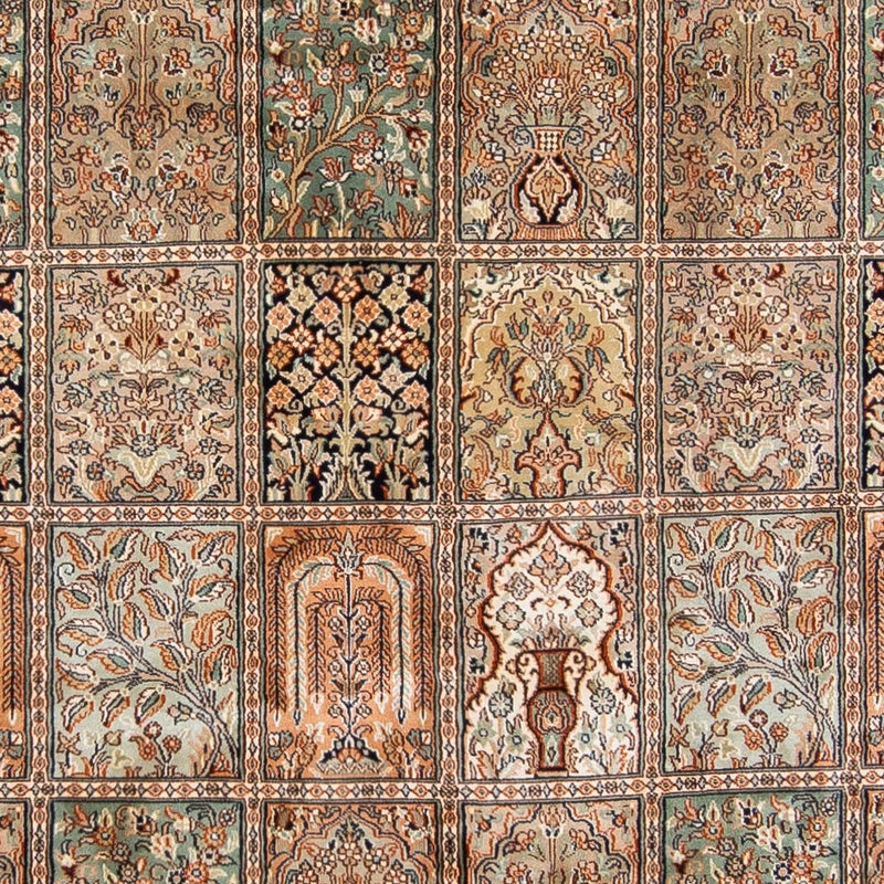Zijden tapijt - Kashmir Silk - 260 x 172 cm - veelkleurig