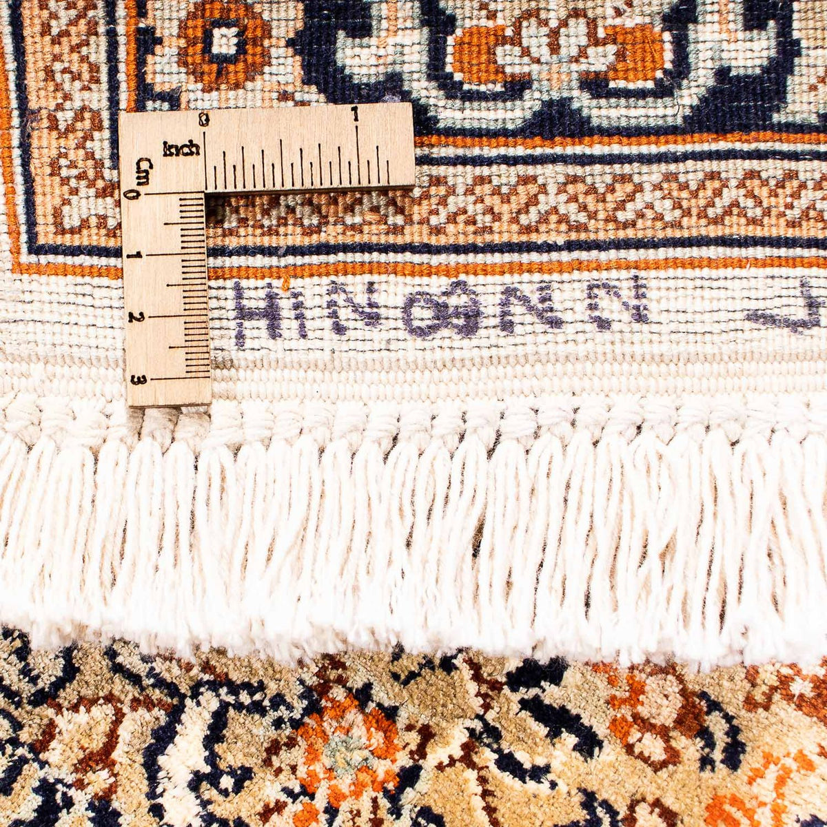 Zijden tapijt - Kashmir Silk - 221 x 158 cm - veelkleurig